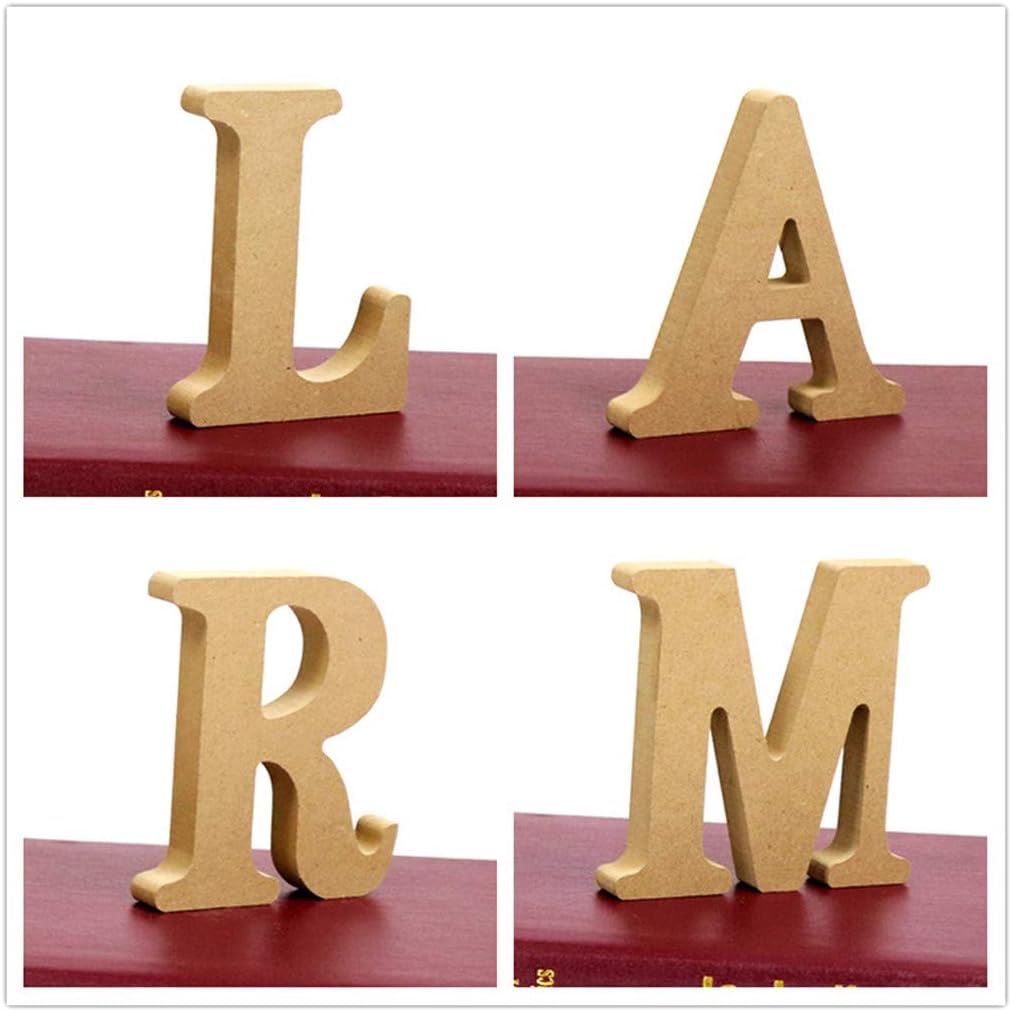 Wooden Table Number Statues for Home Decor