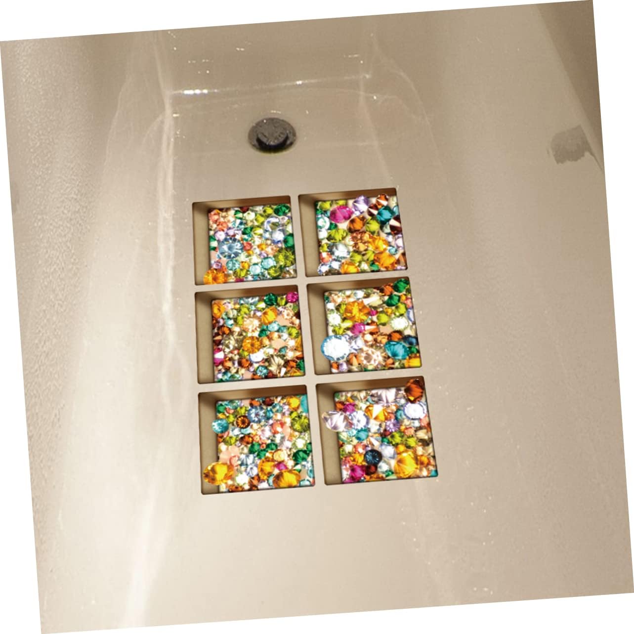 Ciieeo 3D Non Slip Bathtub Decals for Bathroom Wall Stickers
