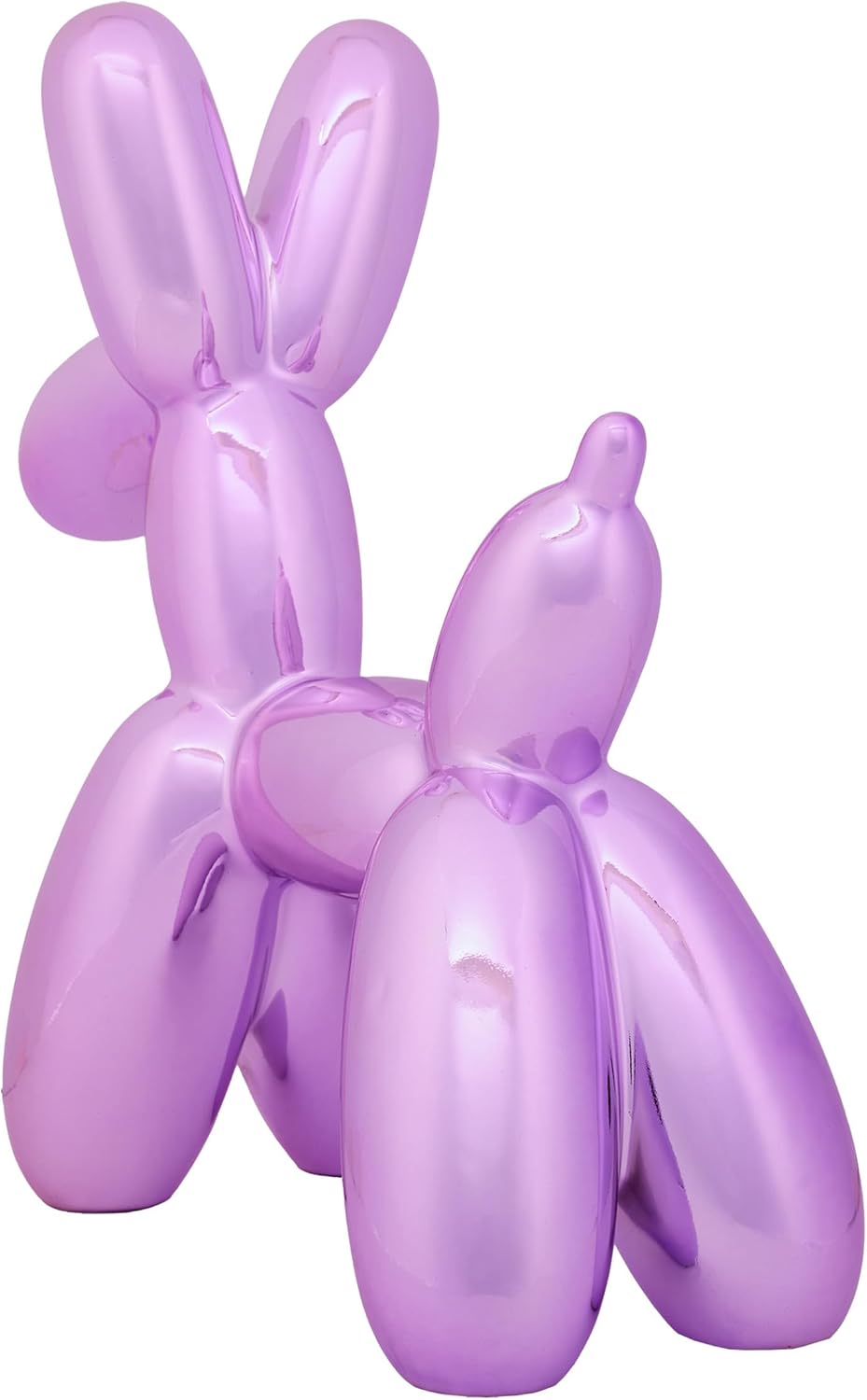 National Tree Company Halloween Balloon Dog Figurine Purple 11 Inch