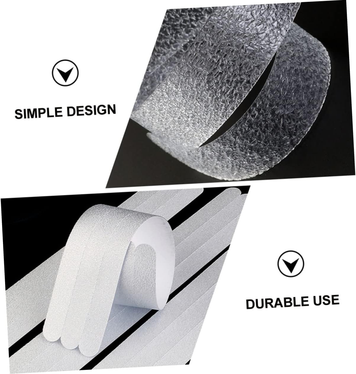 KONTONTY Anti-Slip Tub Stickers for Bathroom Safety