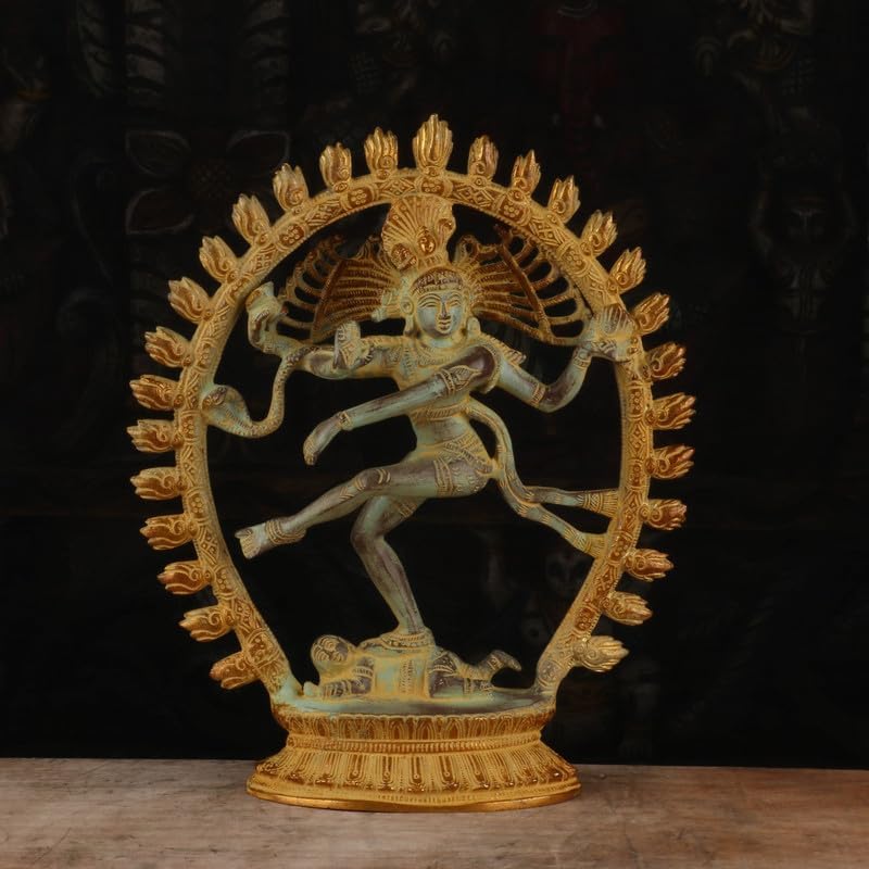 Statuestudio Nataraja Statue 12 Inch Brass 1
