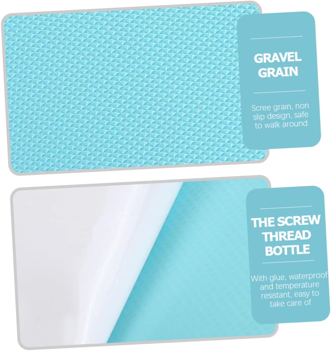 PRETYZOOM 18Pcs Non-Slip Shower Stickers for Bath Safety and Kitchen Use