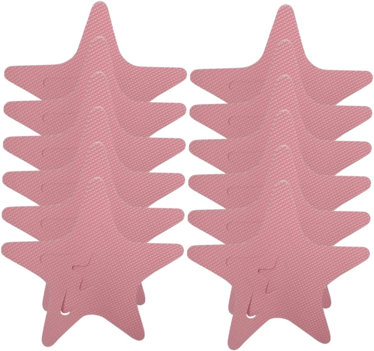 ABOOFAN 12pcs Star Shape Anti-Slip Bath Stickers
