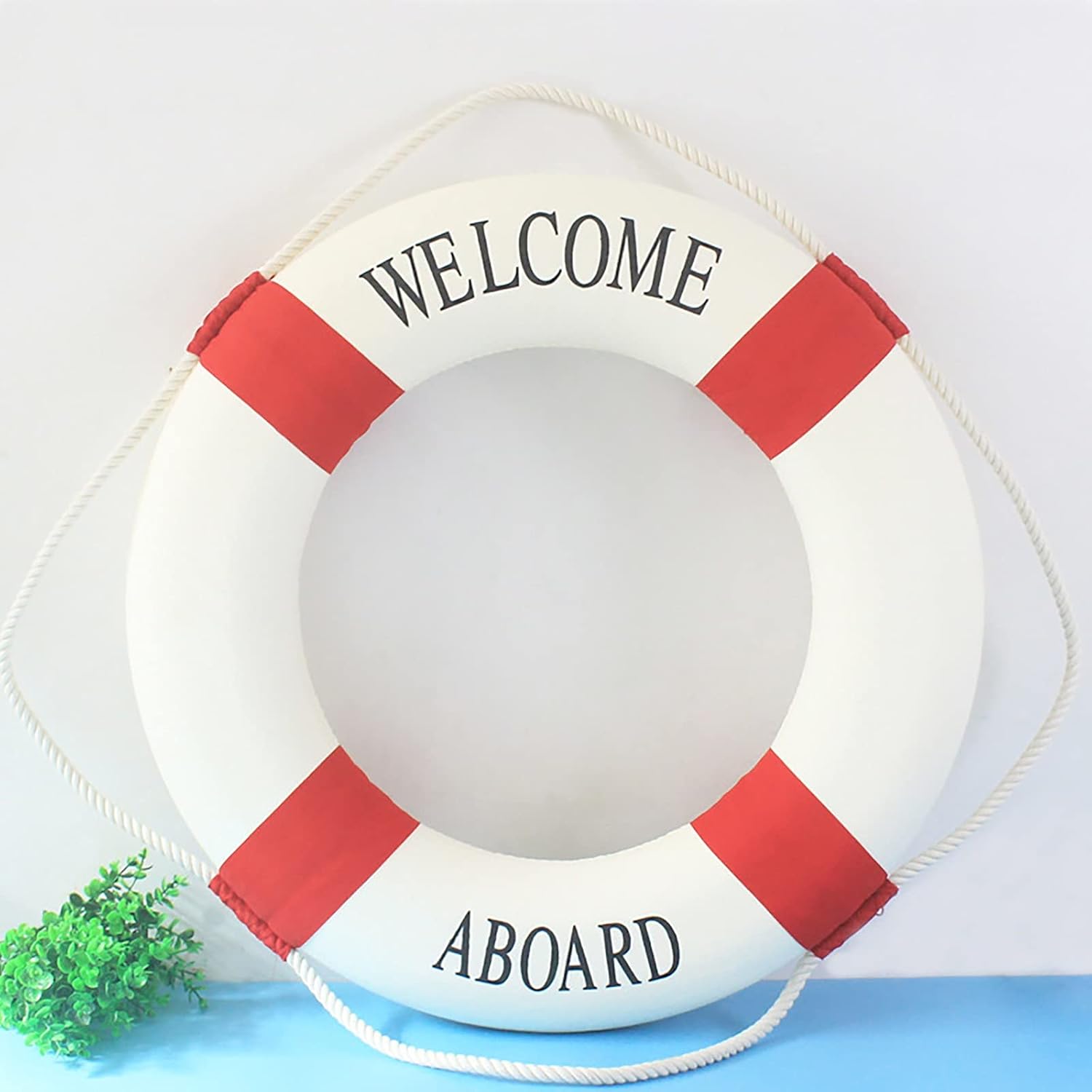 Nautical Lifebuoy Sculpture Home Decor Statue