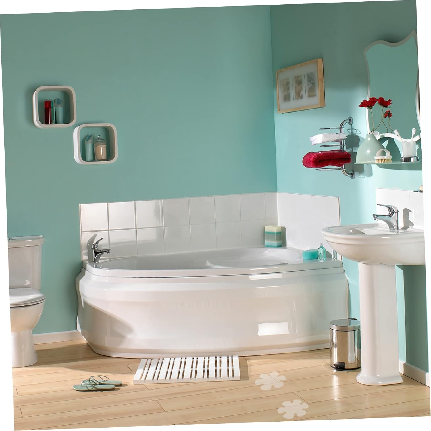 ABOOFAN Non-Slip Bathtub Floor Stickers for Safety 1