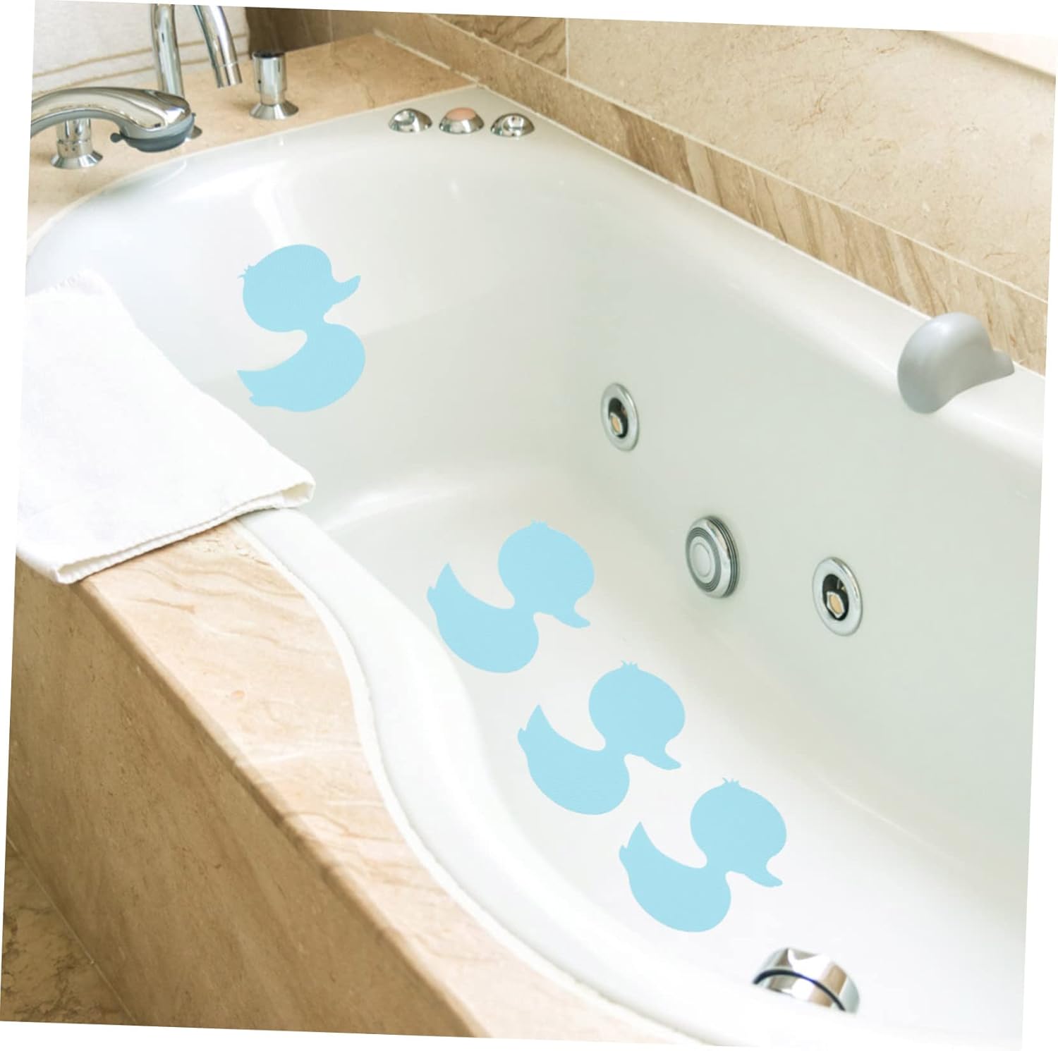Ciieeo Non-Slip Toilet Stickers 24pcs for Safe Bathroom Use