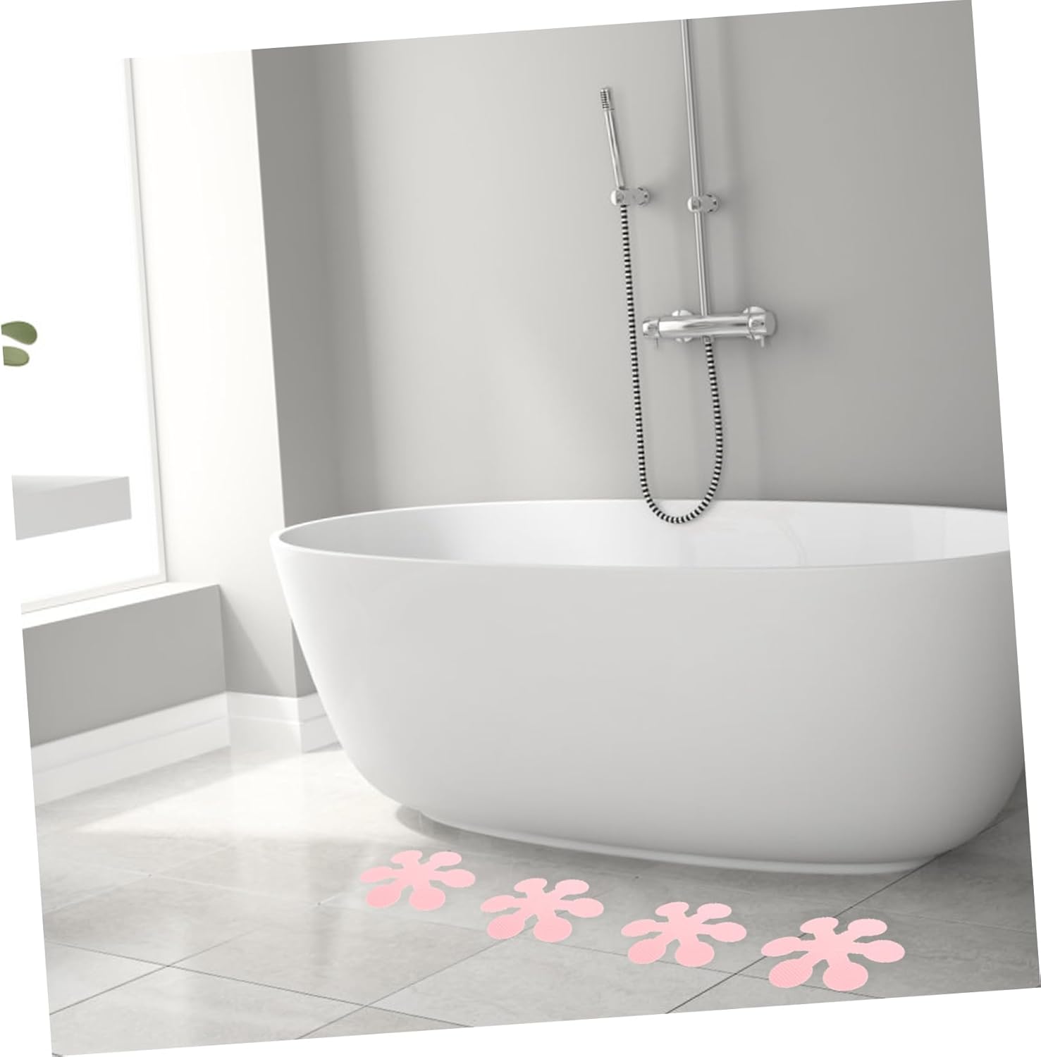 PRETYZOOM Snowflake Non-Slip Bathtub Decals