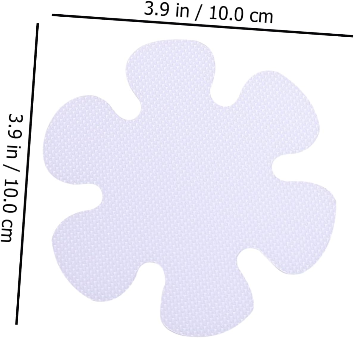 20Pcs Flower Shaped Nonslip Bath Stickers
