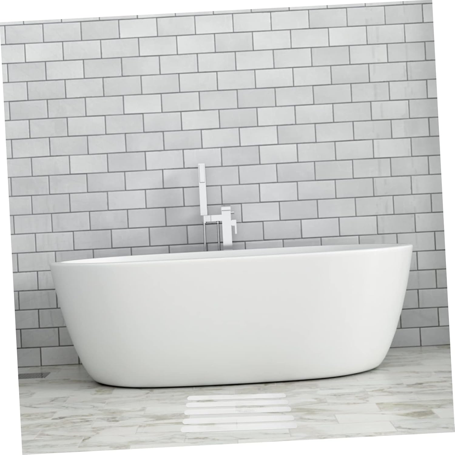 VOSAREA 12Pcs Non-Slip Bathtub Stickers for Safety