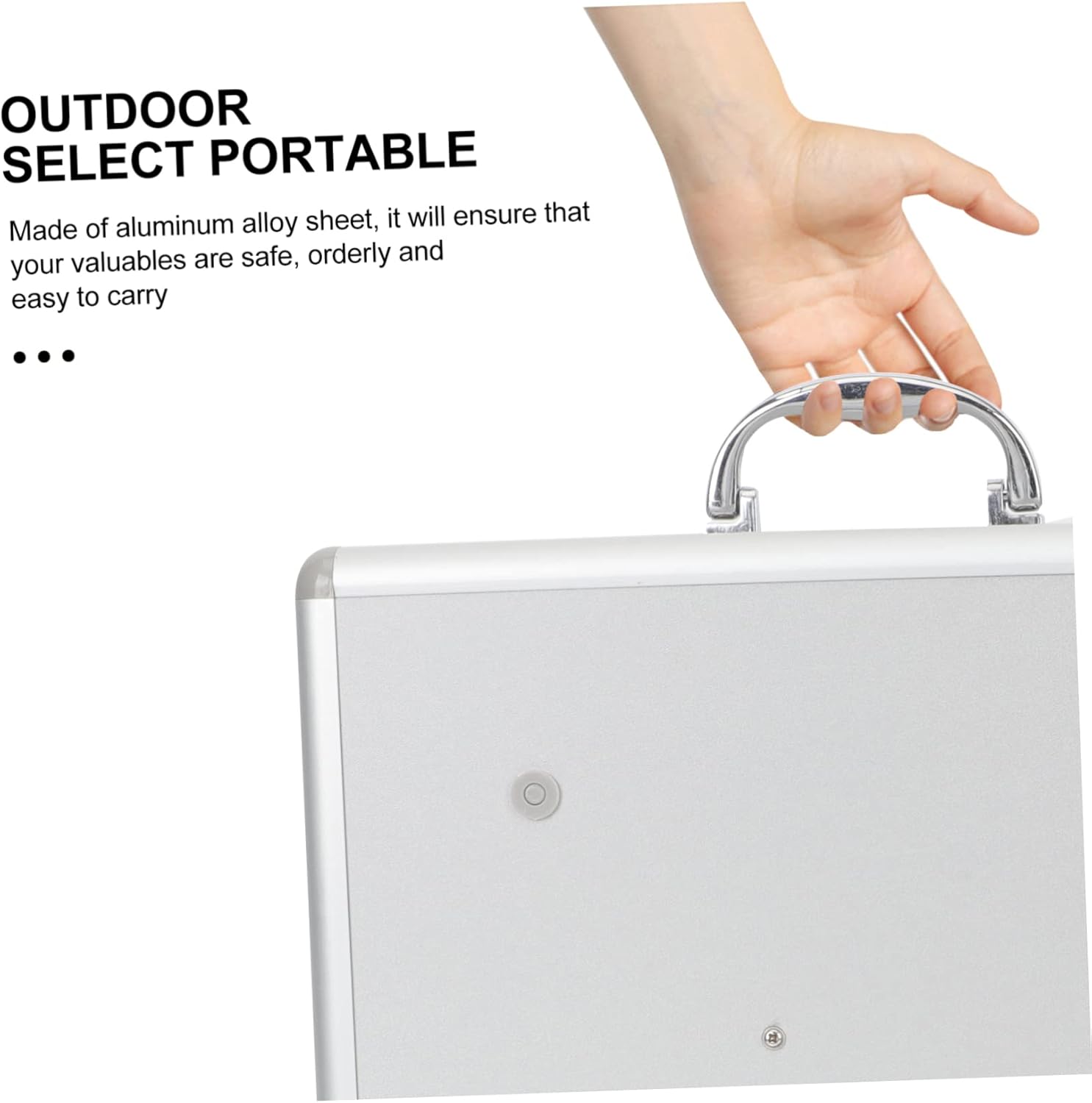 SOESFOUFU Portable Medicine Cabinet Locking Storage Box