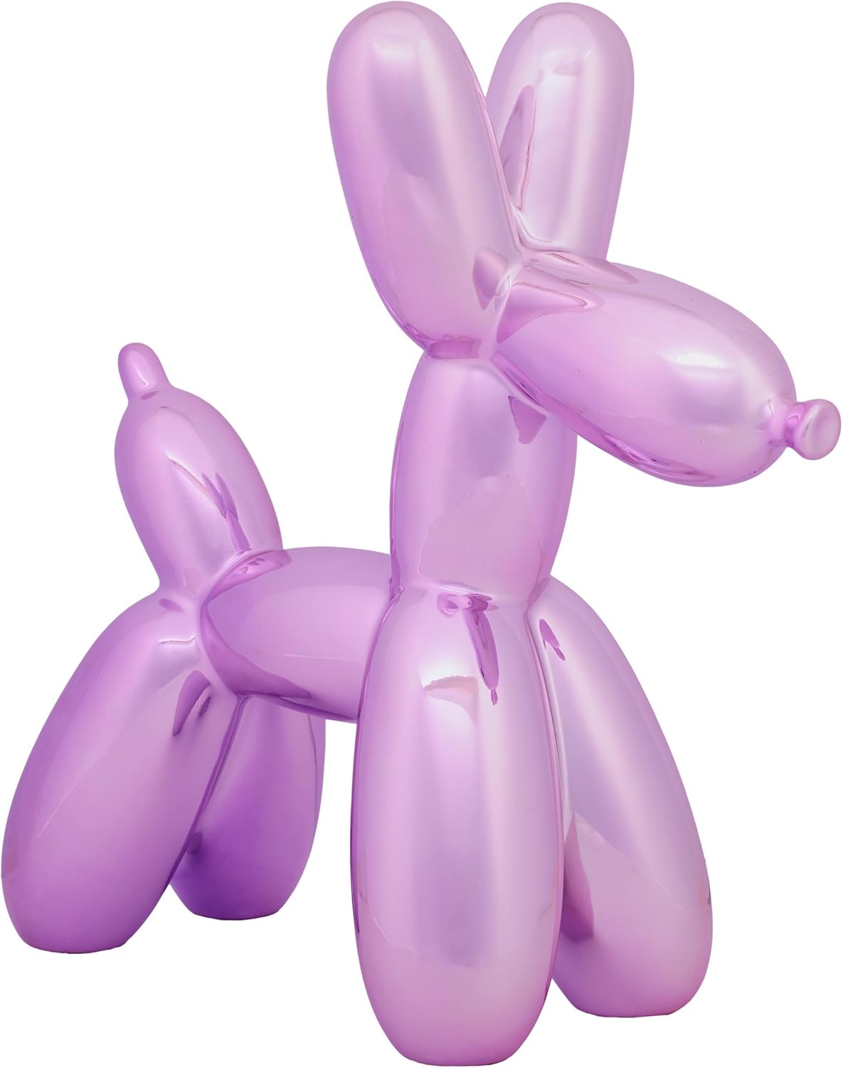 National Tree Company Halloween Balloon Dog Figurine Purple 11 Inch