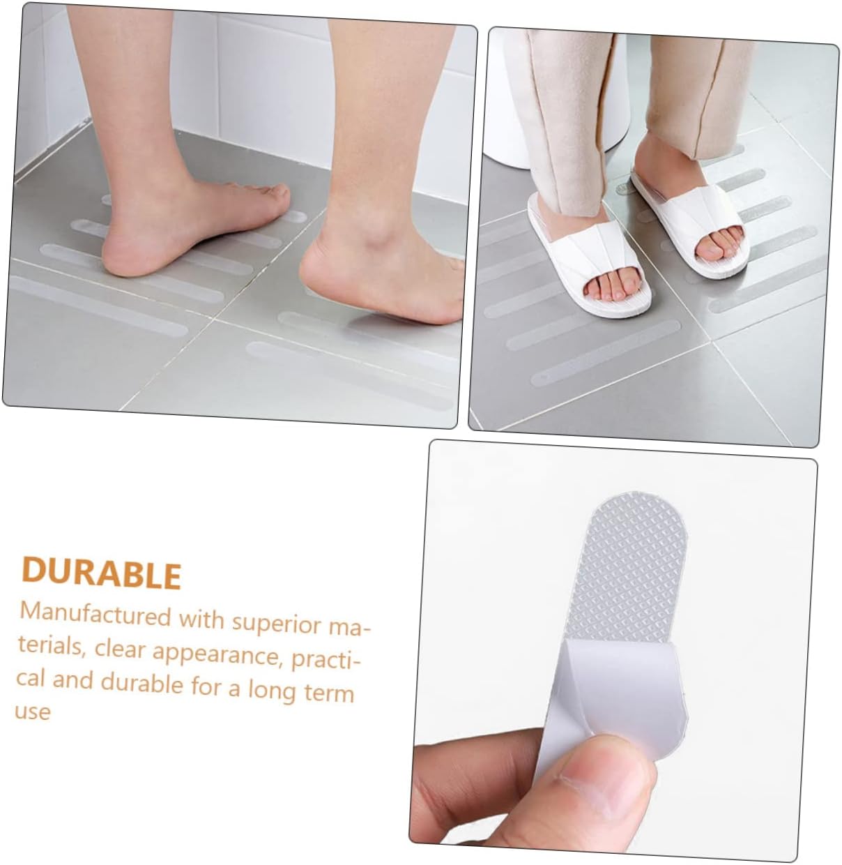 ABOOFAN Non-Slip Bath Stickers 12pcs Set