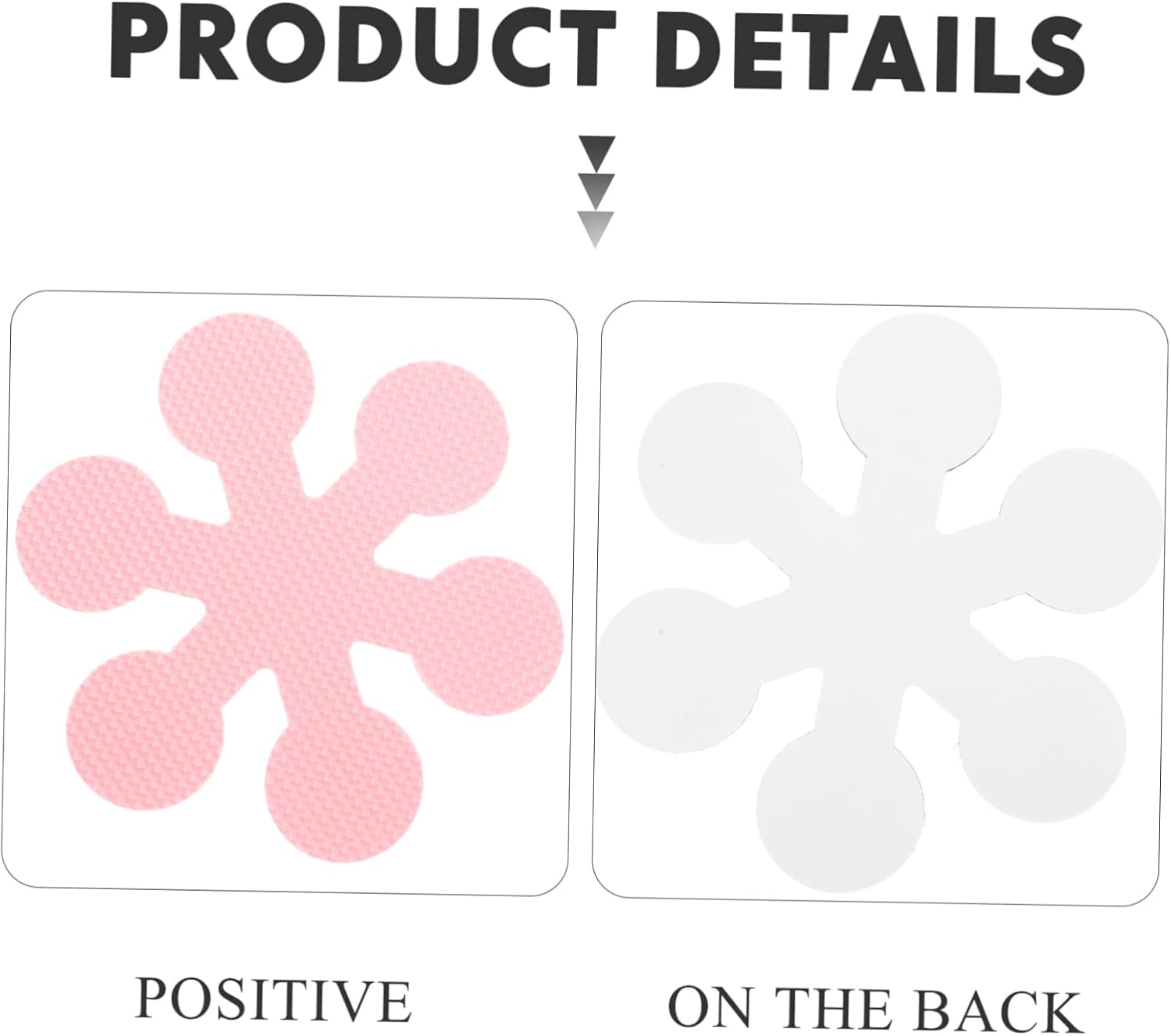 Ciieeo Non-Slip Bathtub Stickers Snowflake Design 1