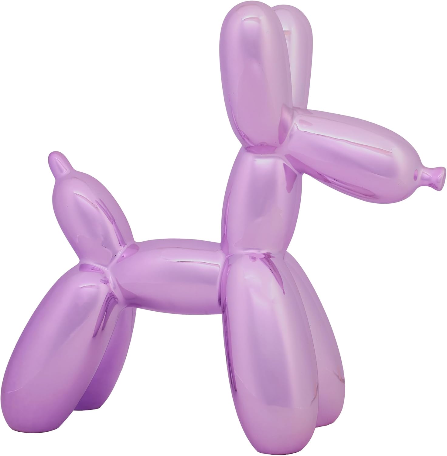 National Tree Company Halloween Balloon Dog Figurine Purple 11 Inch
