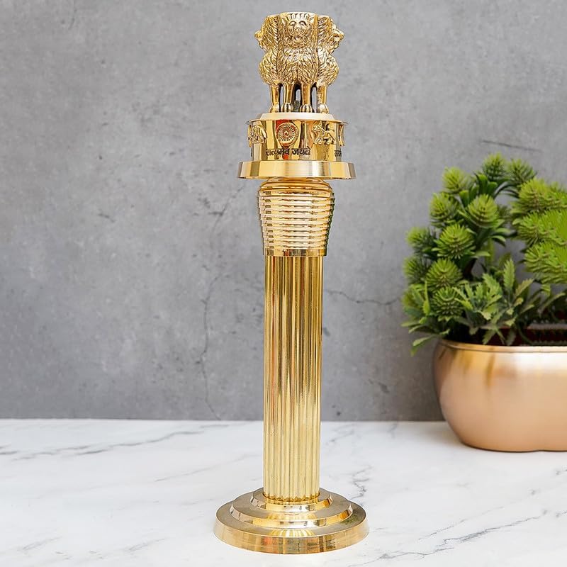 Statuestudio Ashoka Lion Pillar Decor Showpiece