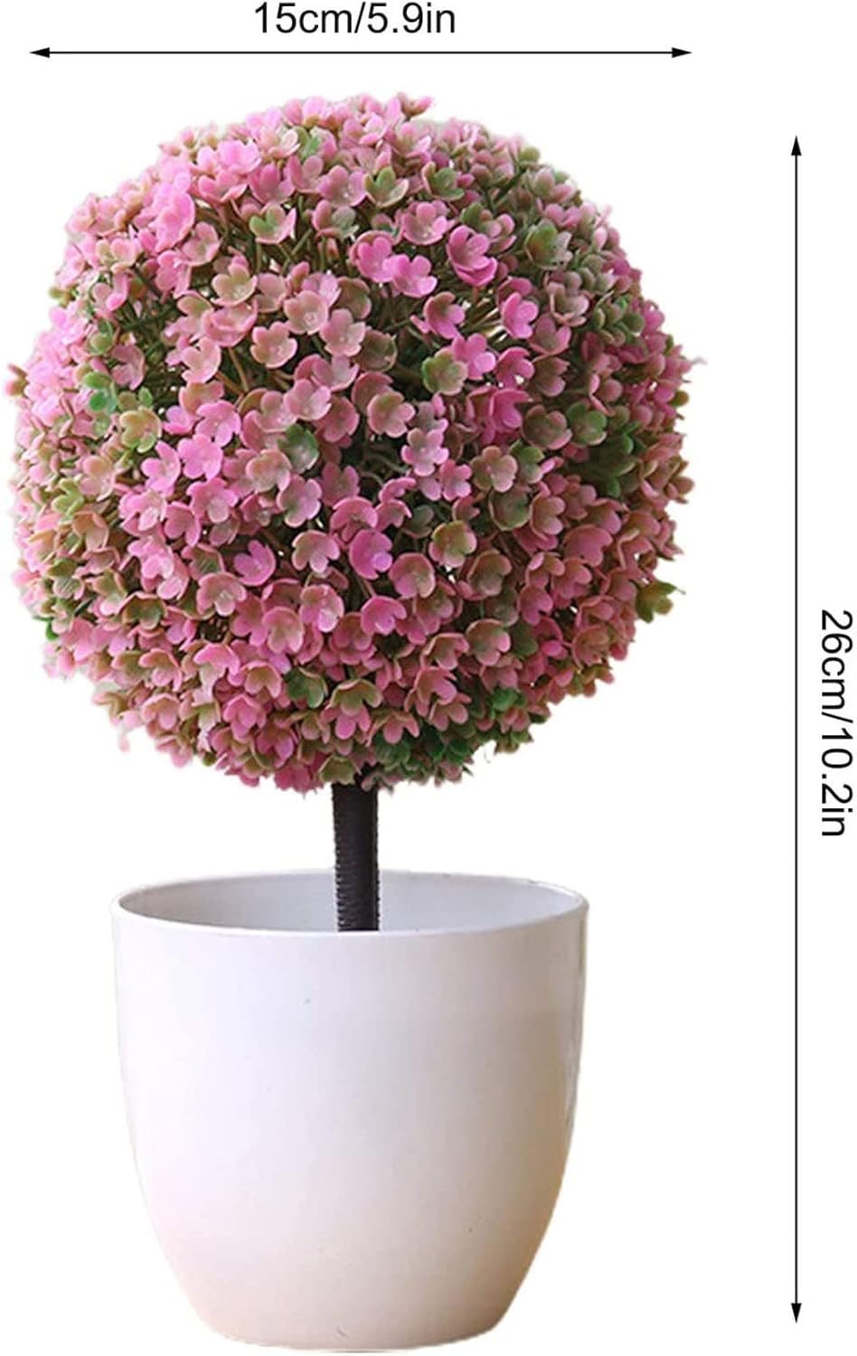 Sturdy Artificial Tree Green Grass Sculptures for Home Decor