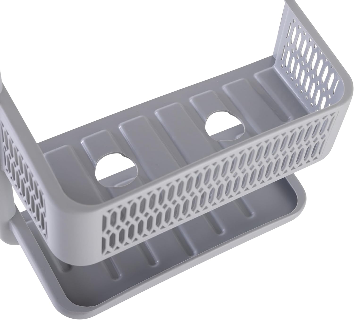 Bath Bliss Shower Caddy with 6 Hooks and Suction Cup