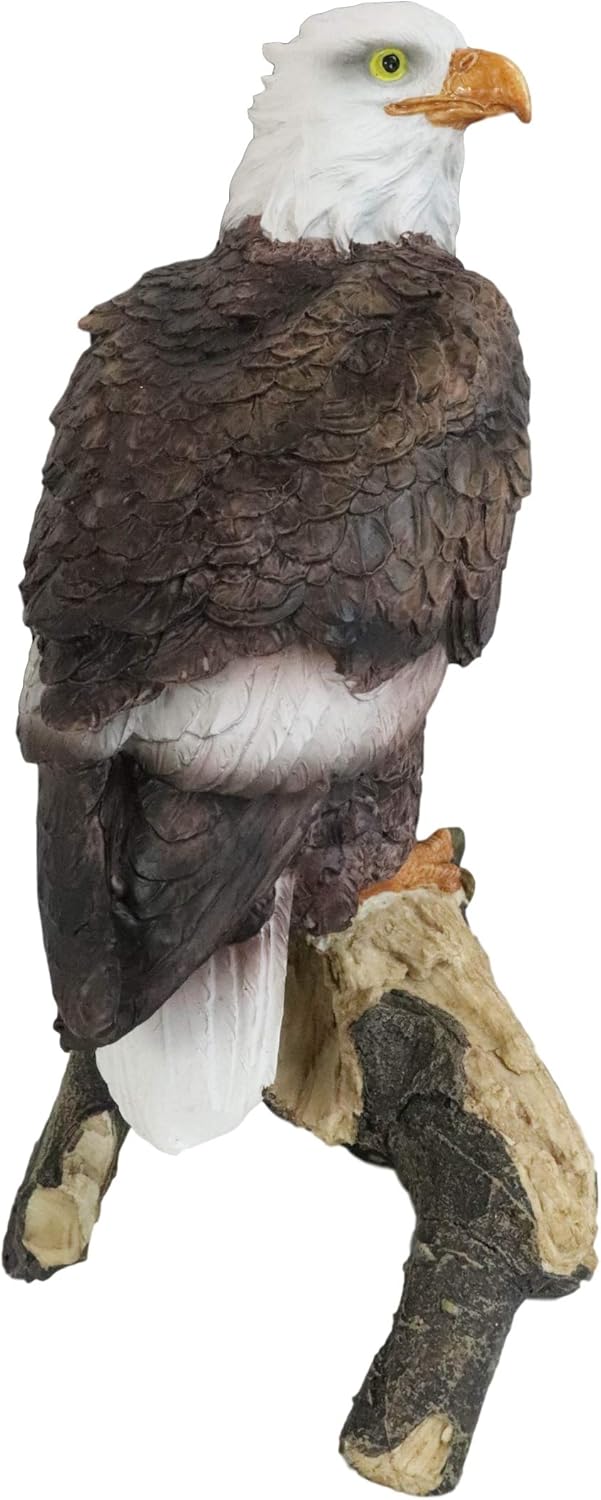 Ebros 875 Tall Realistic Bald Eagle Statue