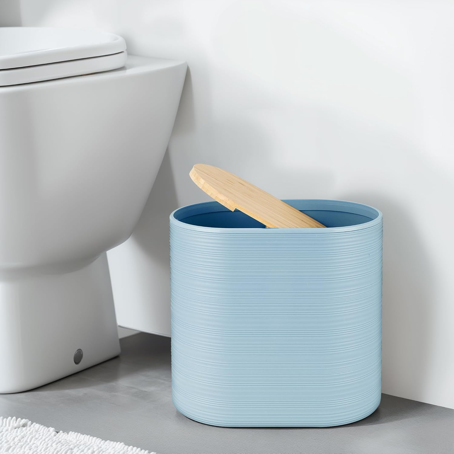 IMAVO 11Pcs Blue Bathroom Accessories Set