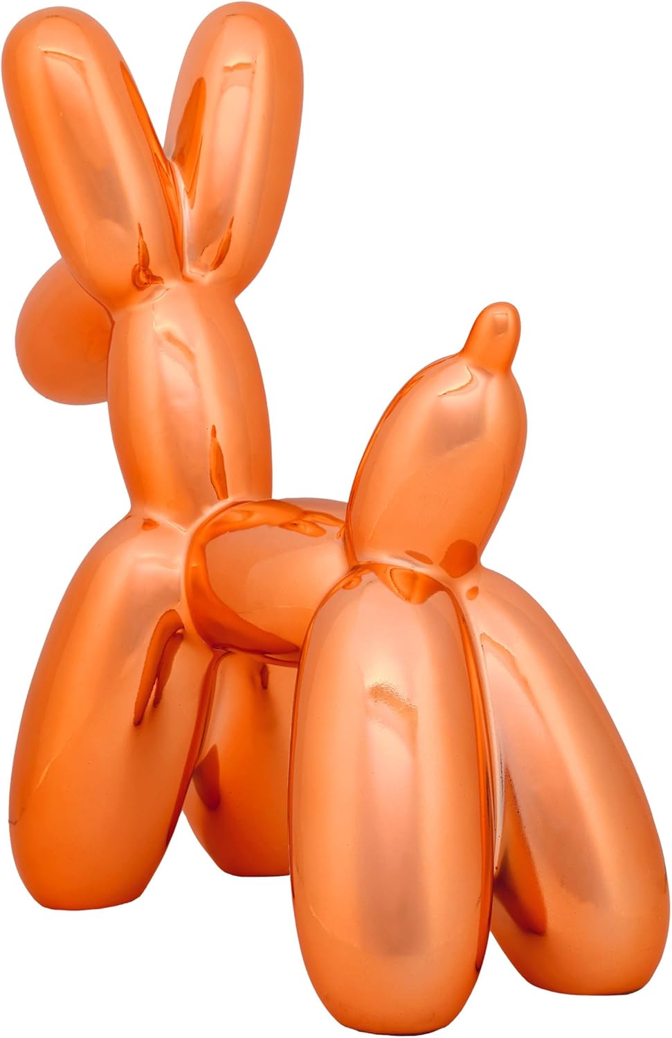 National Tree Company Halloween Balloon Dog Figurine Orange 11 Inch 1