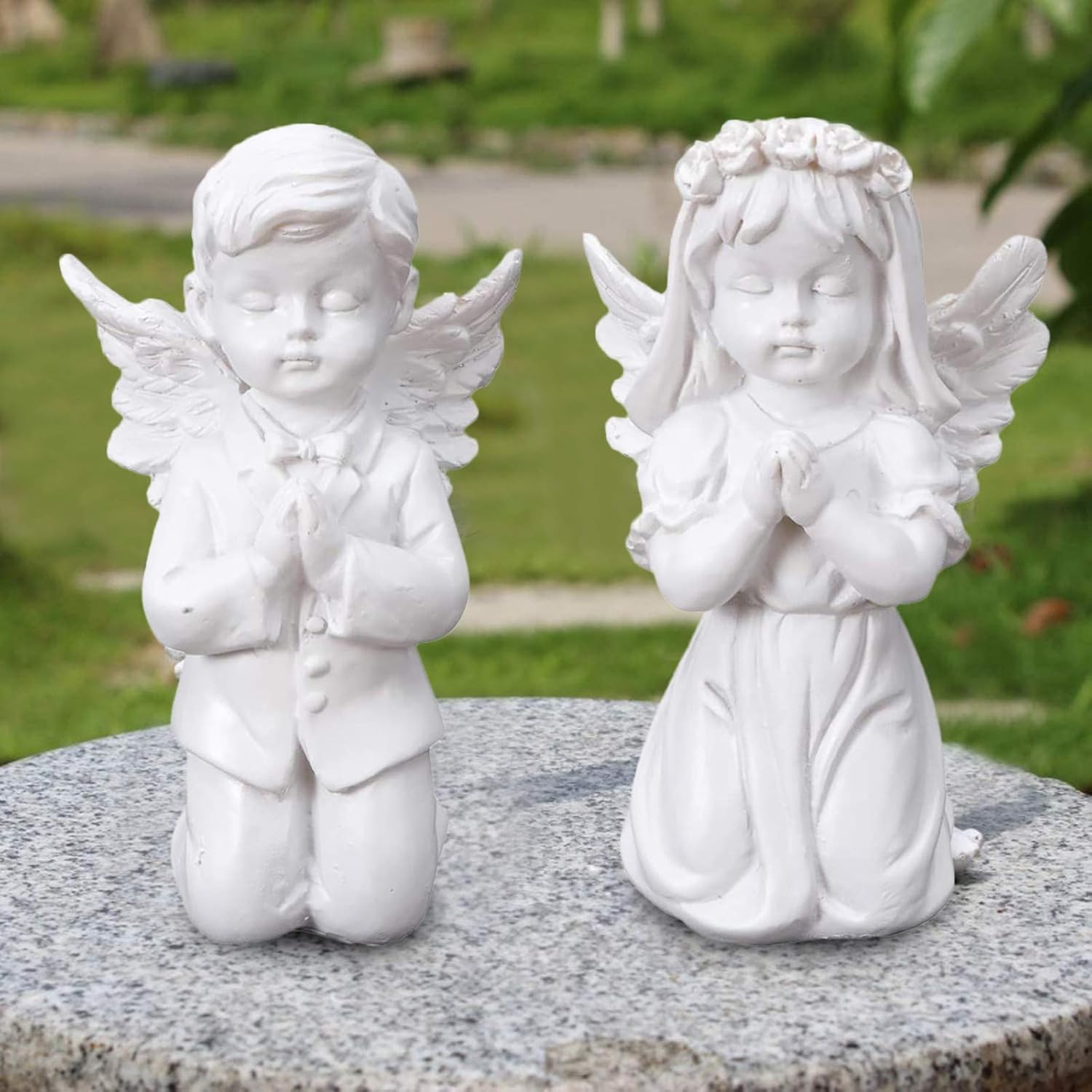 Cherubs Statue Home Decor Living Room