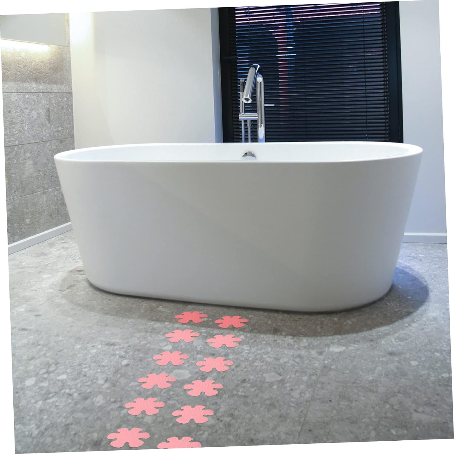 Ciieeo Non-Slip Bathtub Stickers 1 Set Anti-Skid Adhesive