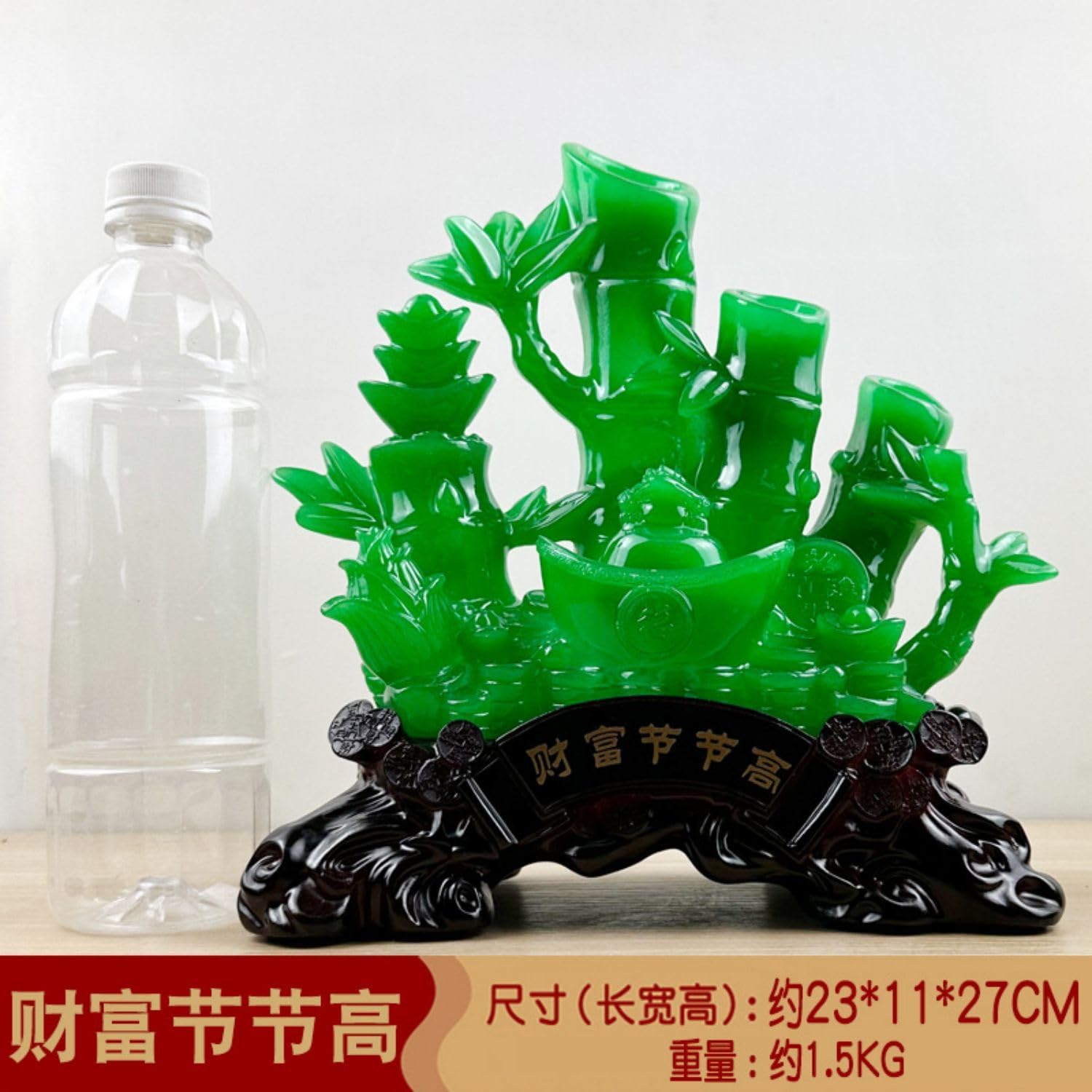 Wealth Prosperity Sculpture - Feng Shui Resin Statues for Home Office