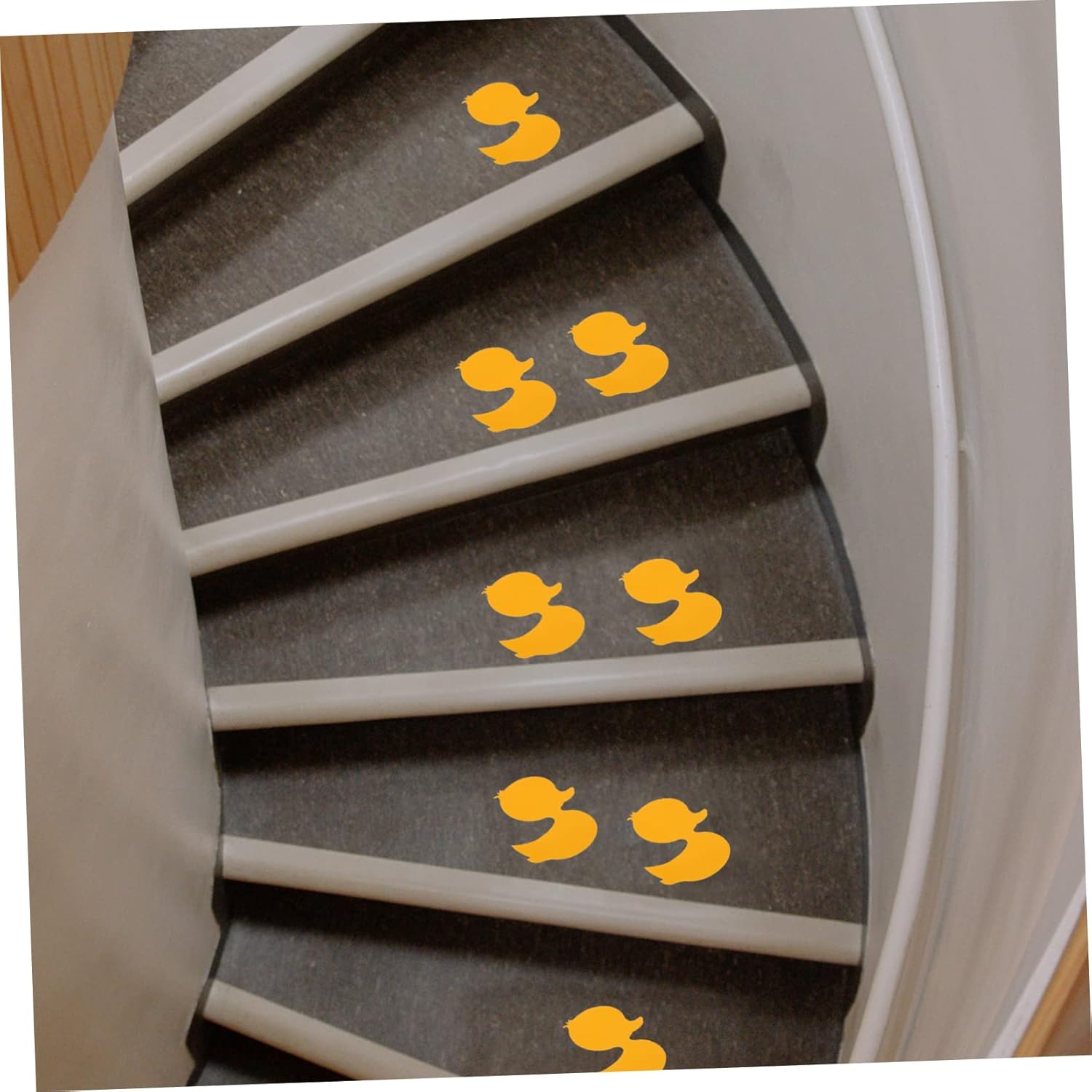 VOSAREA 12Pcs Non Slip Bathtub Stickers with Cute Animal Designs