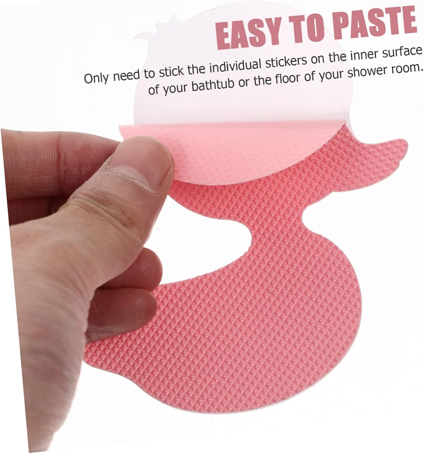 BESTYASH Non-Slip Bathtub Stickers with Cute Ducks