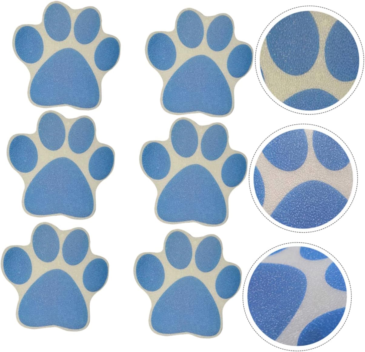 Ciieeo 6 Pack Non Slip Bathtub Stickers