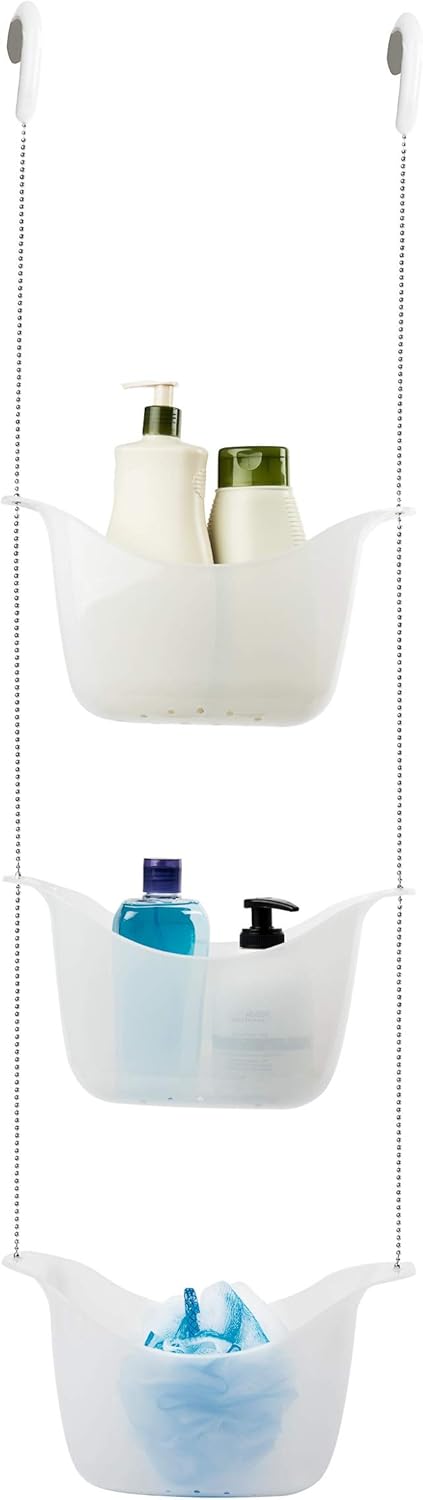 Umbra Bask Hanging Shower Caddy White