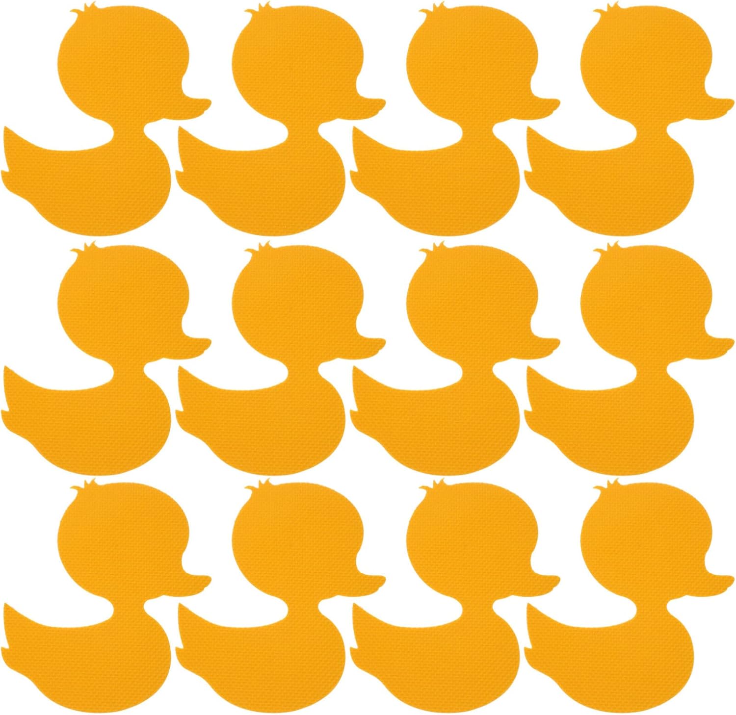 Ciieeo 12pcs Duck Non-Slip Bathtub Stickers