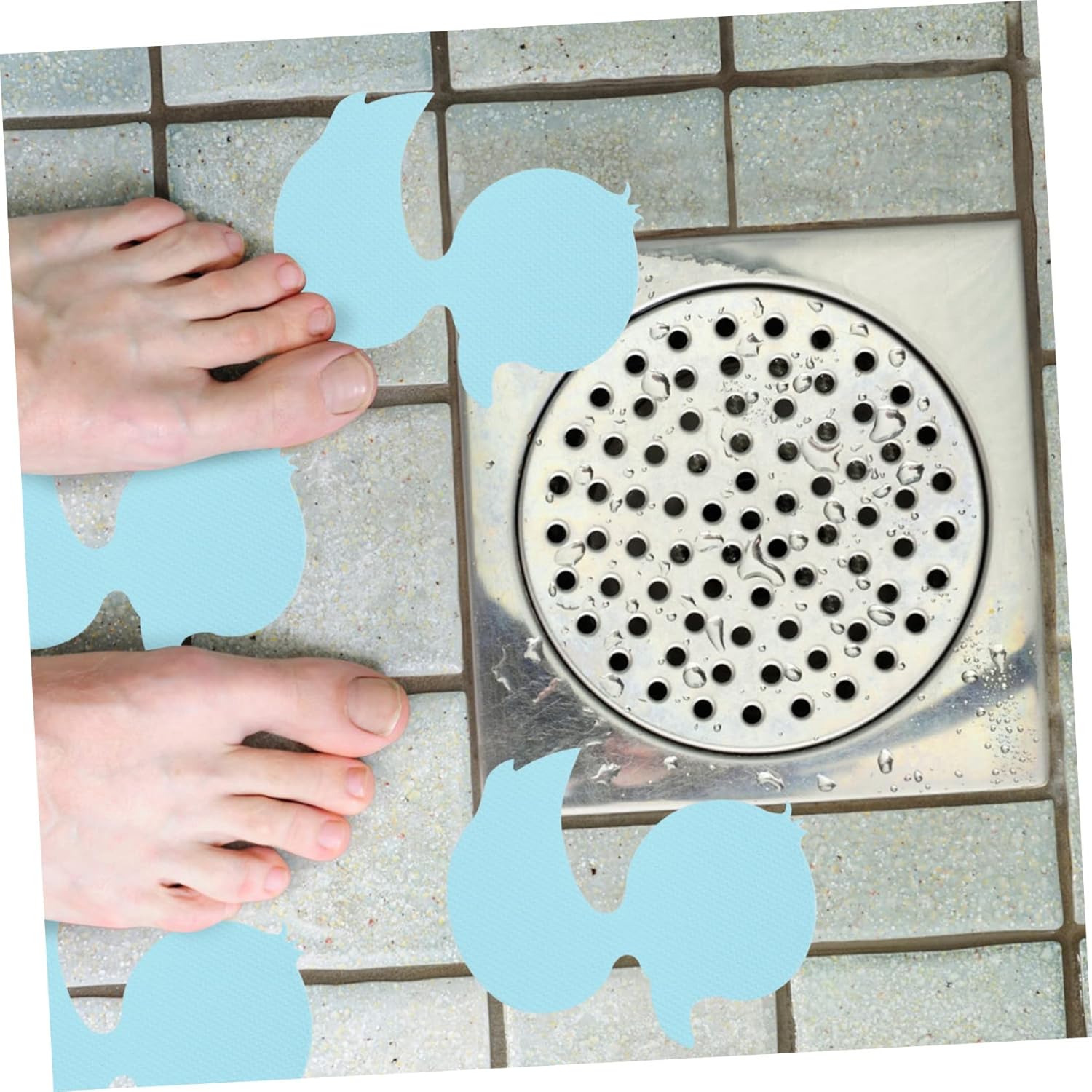 PRETYZOOM 24Pcs Anti Slip Bathtub Stickers for Safe Bathing