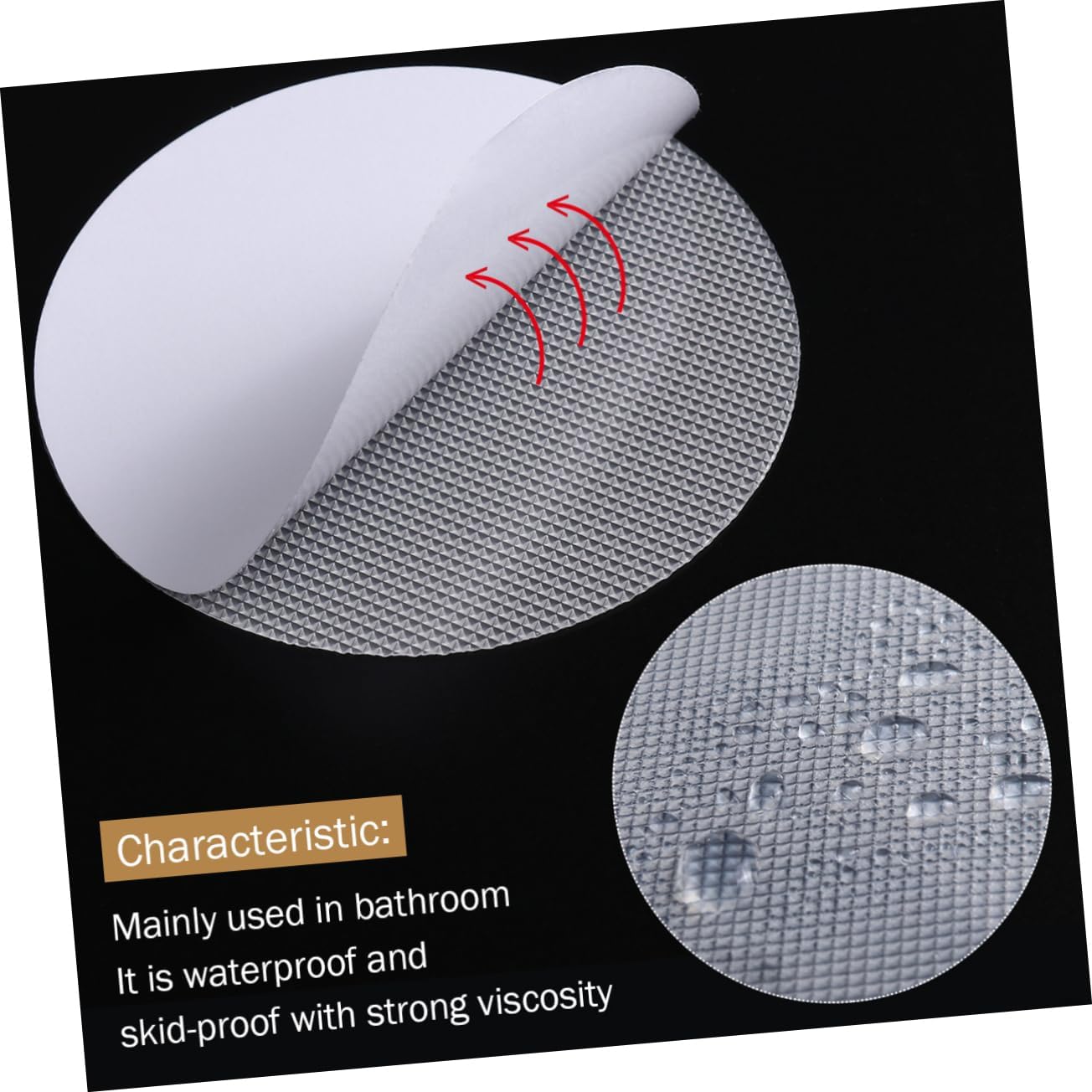 PRETYZOOM 30Pcs Non Slip Bathtub Stickers