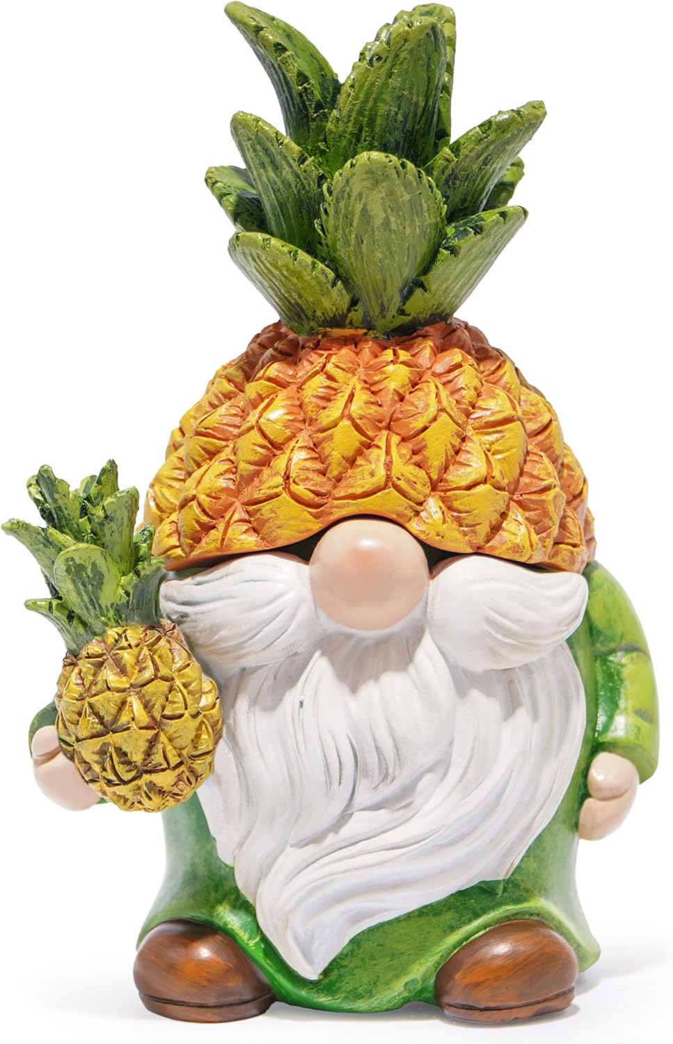 Hodao Pineapple Gnome Sculpture - 45L Home Decor Figurine