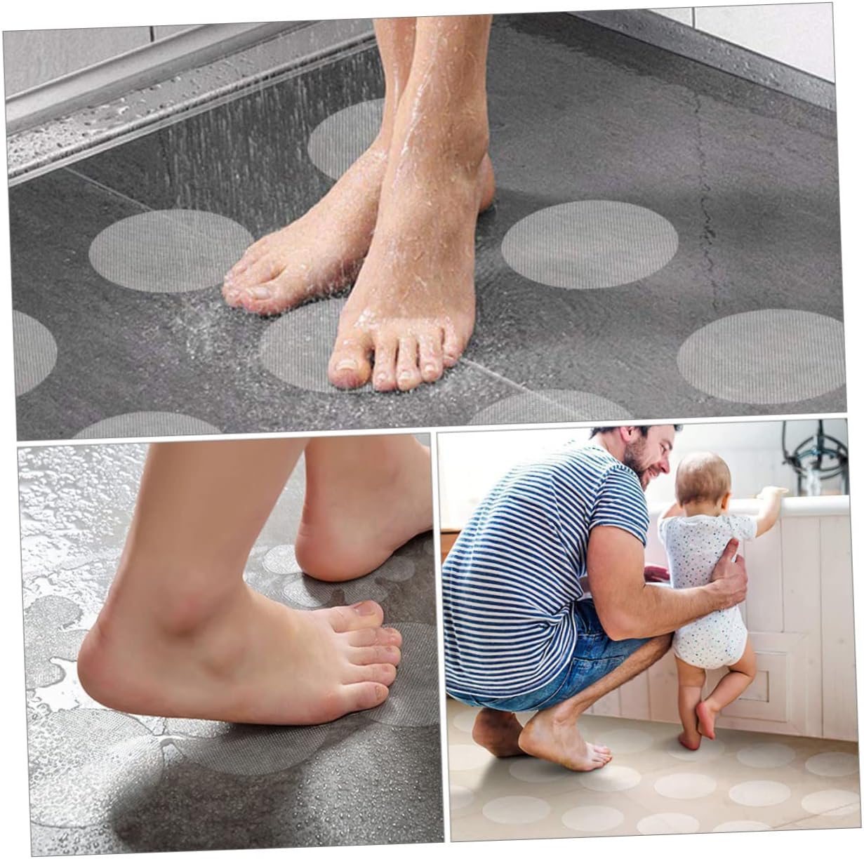 FELTECHELECTR 1Set Non Slip Sticker for Bathroom Safety