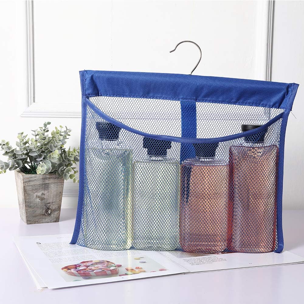 Dearjana Portable Mesh Shower Caddy with Rotatable Hanger