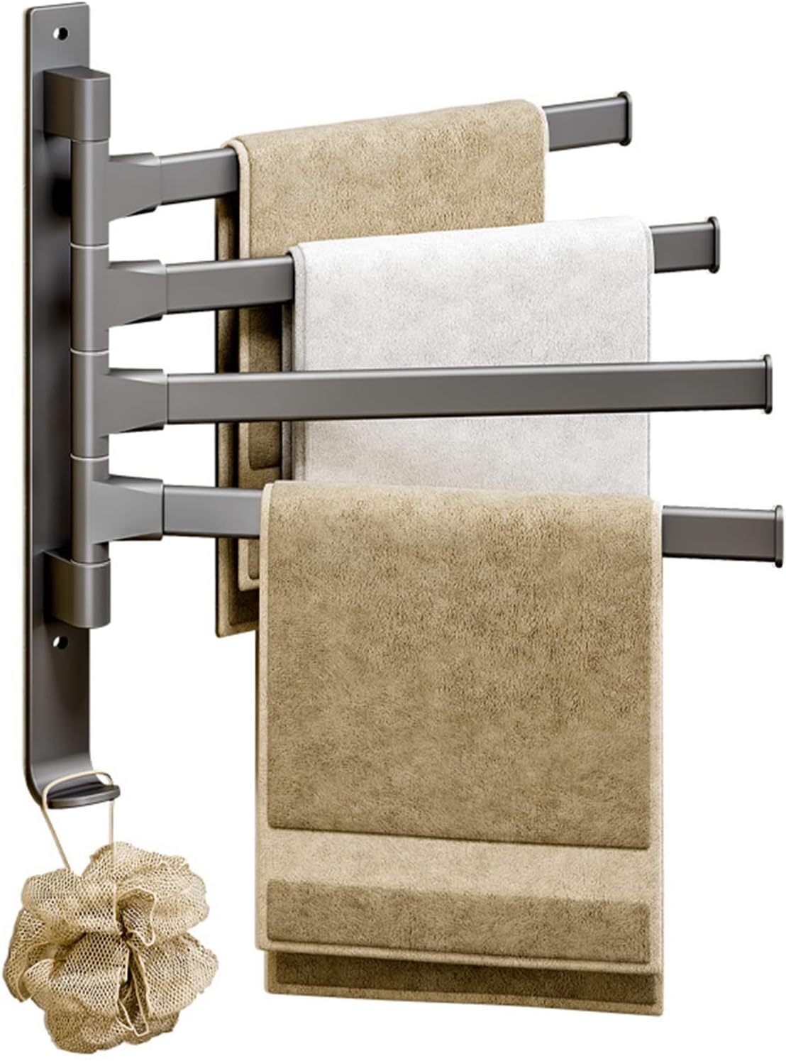 Marhynchus Hand Towel Holder with 4 Arms