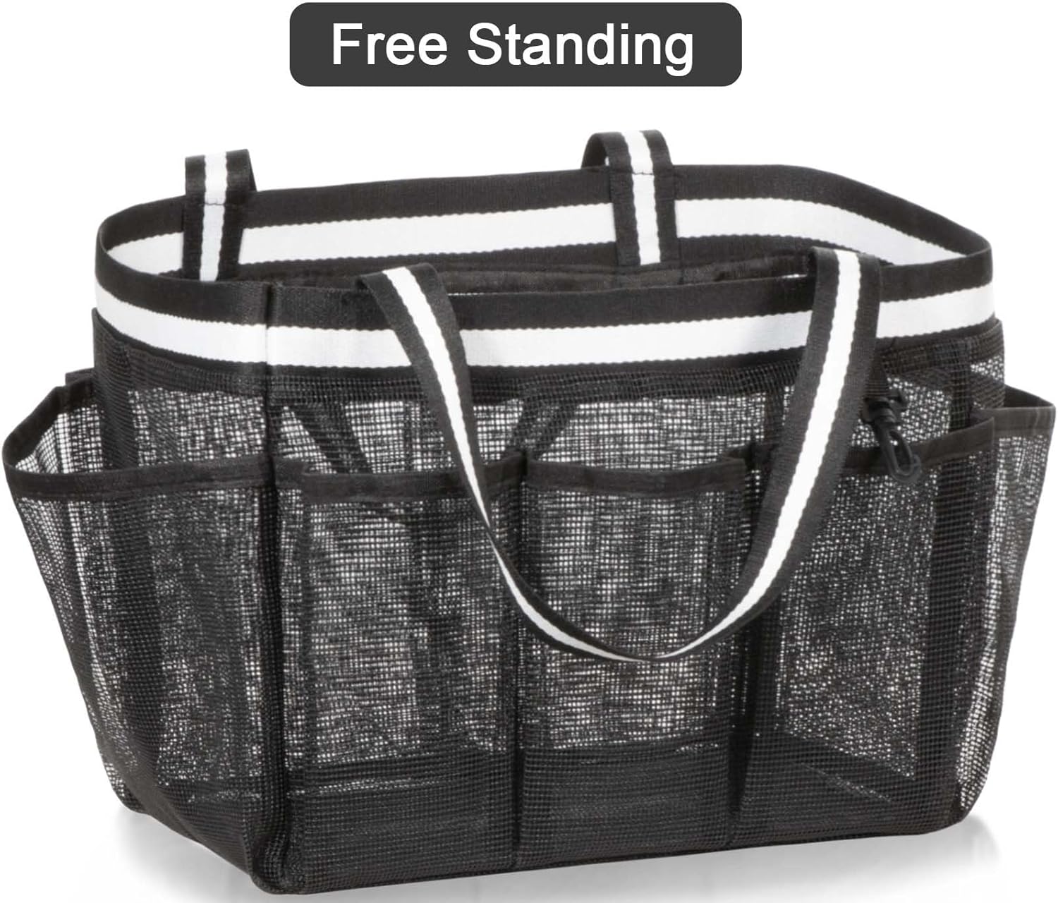 XL Mesh Shower Caddy Portable Bag for Travel and Gym