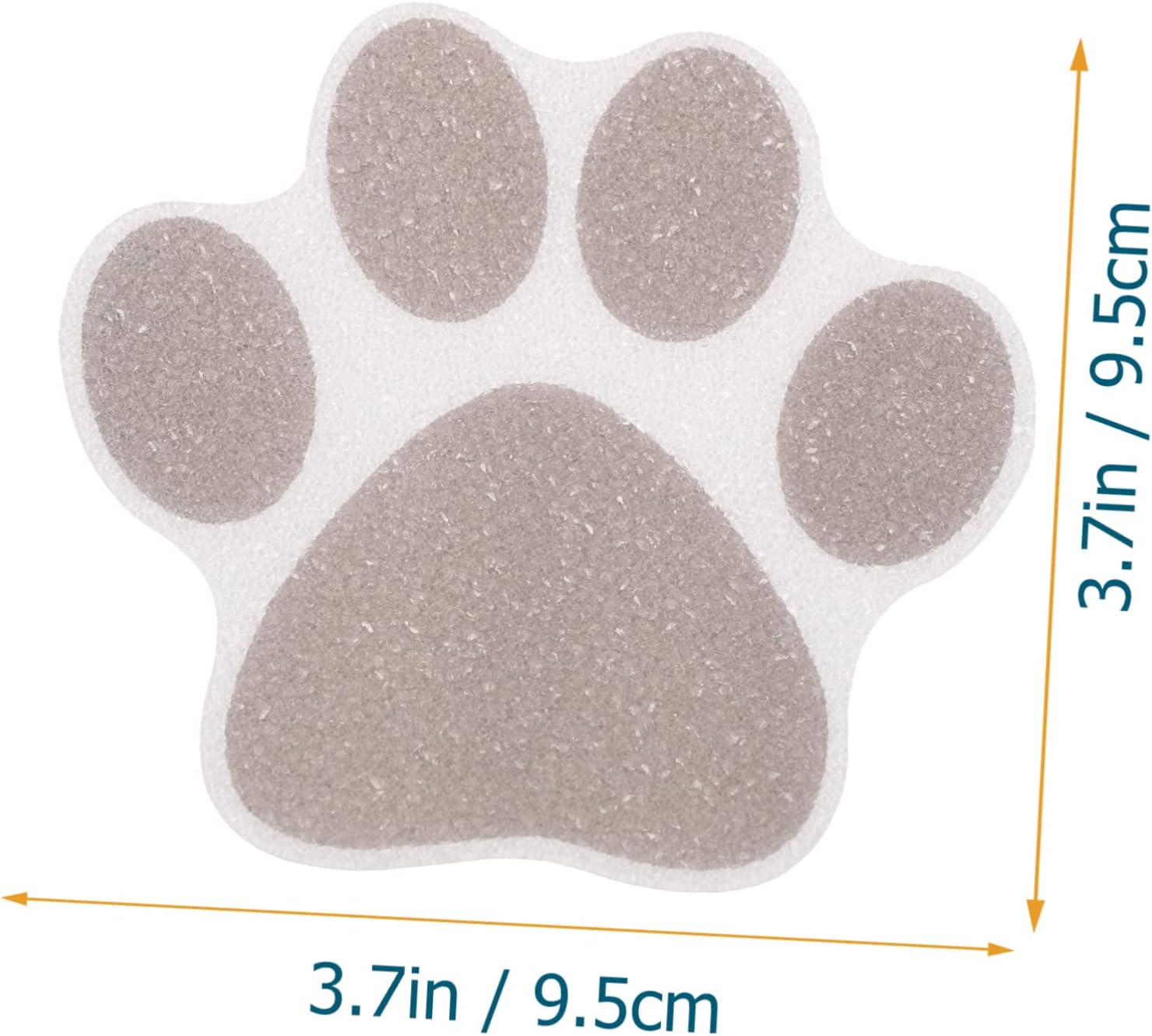 VOSAREA 10Pcs Non-Slip Shower Stickers for Bathtub Safety