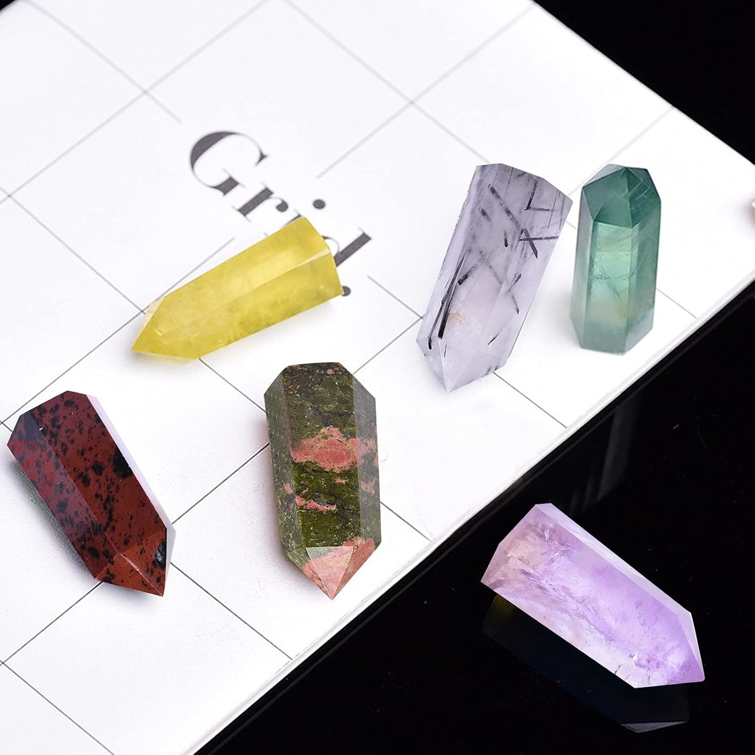 Crystal Quartz Stone Figurines Home Decor Sculpture