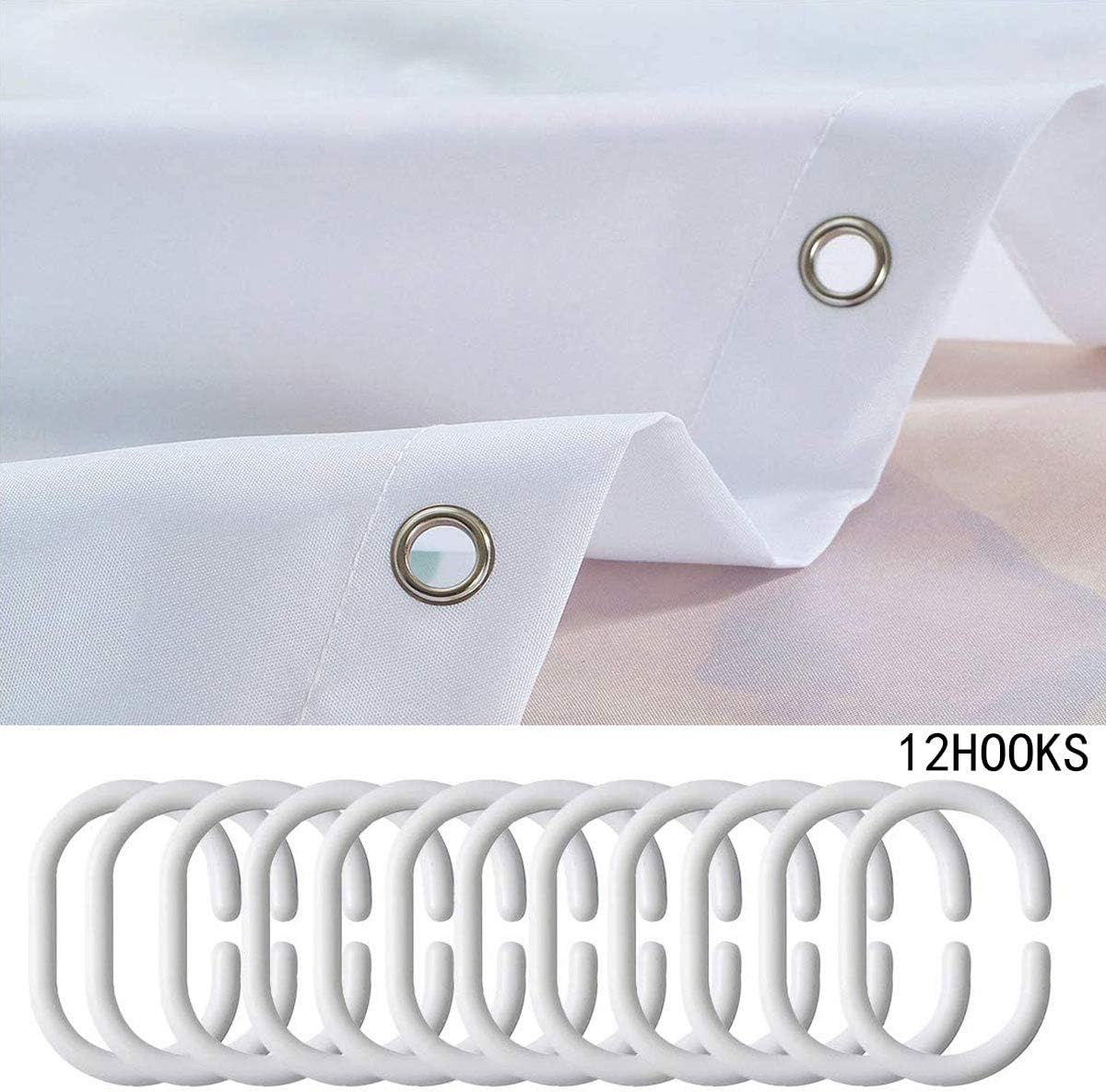 Erosebridal Pink Bow Bath Curtain 72x72 Cute Bowknot Shower Curtain Set