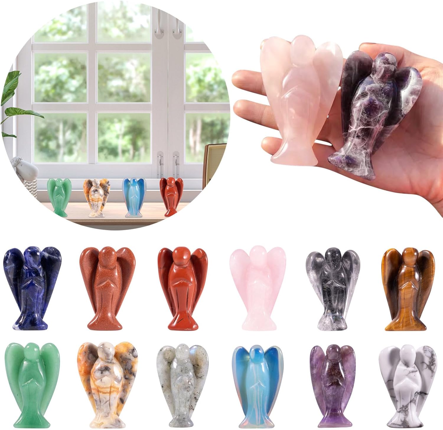 Nudsfuii Miniature Statues Home Decor Accents