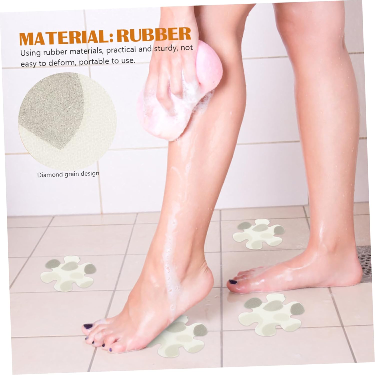 BUGUUYO Bathtub Non Slip Decals 1 Set 1