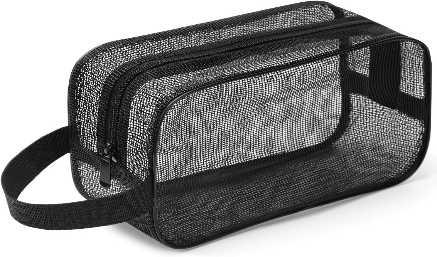Gocvo Mesh Shower Caddy Black Portable Organizer Tote