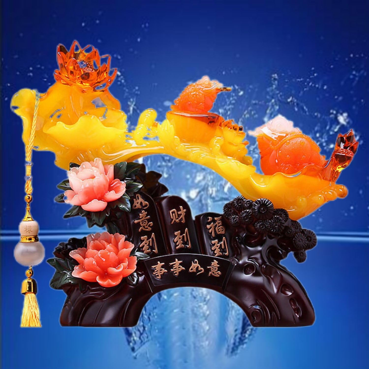 Feng Shui Wealth Prosperity Statue for Home and Office
