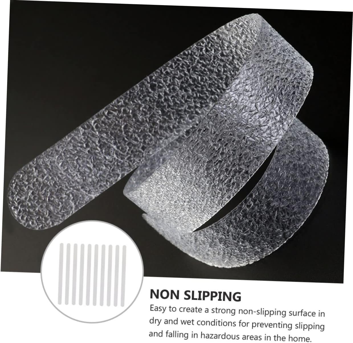 KONTONTY Anti-Slip Tub Stickers for Bathroom Safety