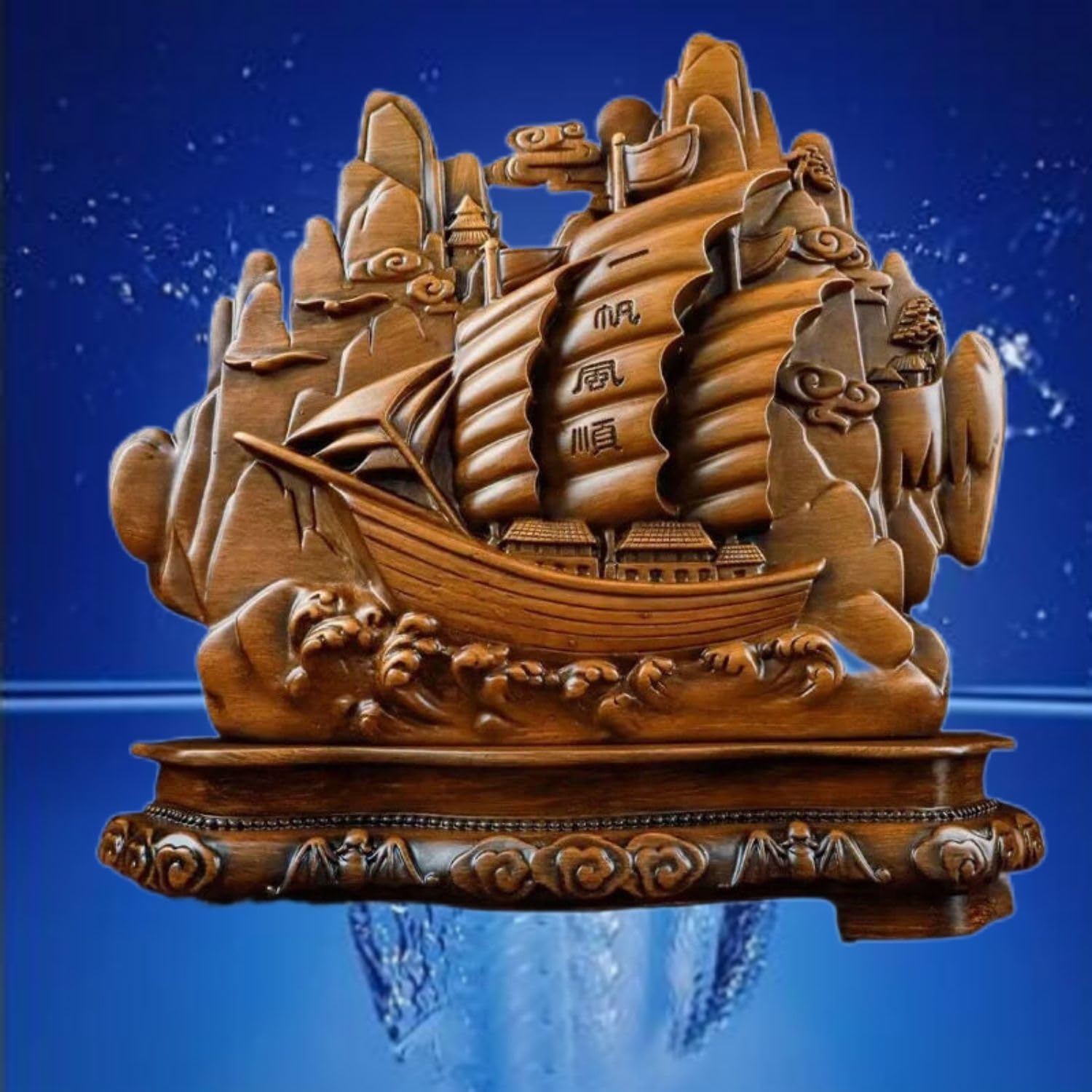 Feng Shui Wealth Statue - 148 Resin Figurine for Home Office Gift