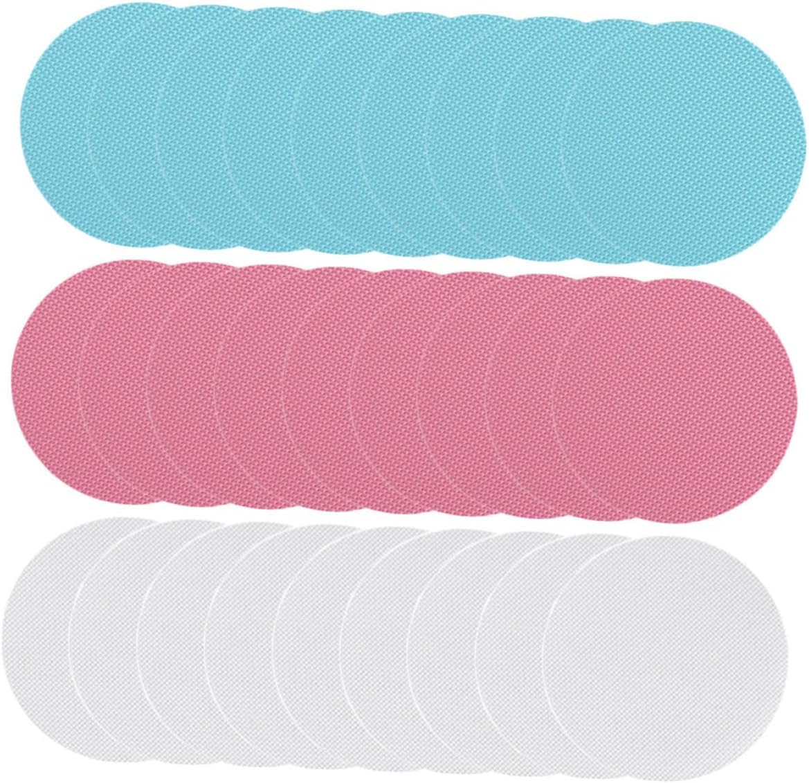 36pcs Round Bathtub Floor Stickers Non-Decals for Bathroom Kitchen