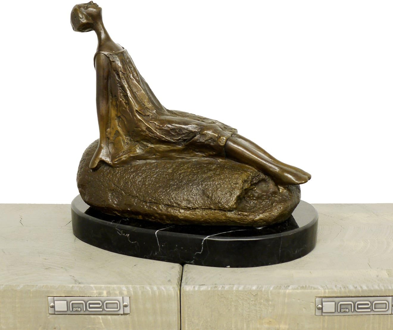 Stargazer - Modern Art Bronze Statue by Milo
